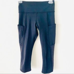 💕Athleta Black Sports Leggings SZ XS